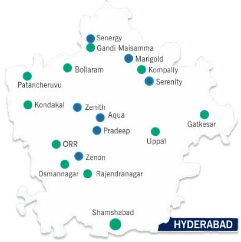 hyderabad map