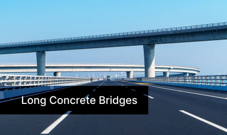 Aparna ready mix concrete for long concrete bridges