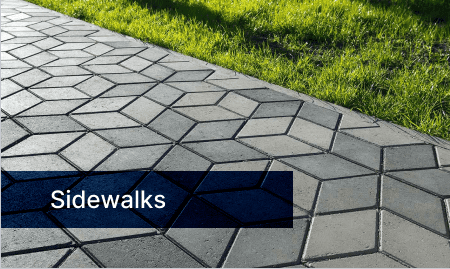 RMC for sidewalks