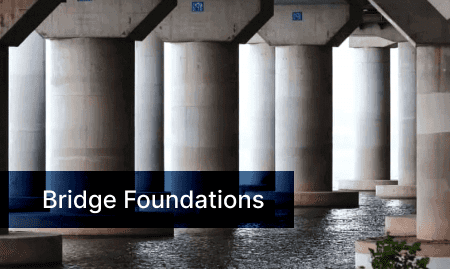 temperature control concrete for bridge foundations