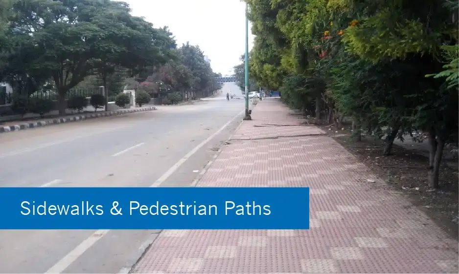 Sidewalks and Pedestrain Paths